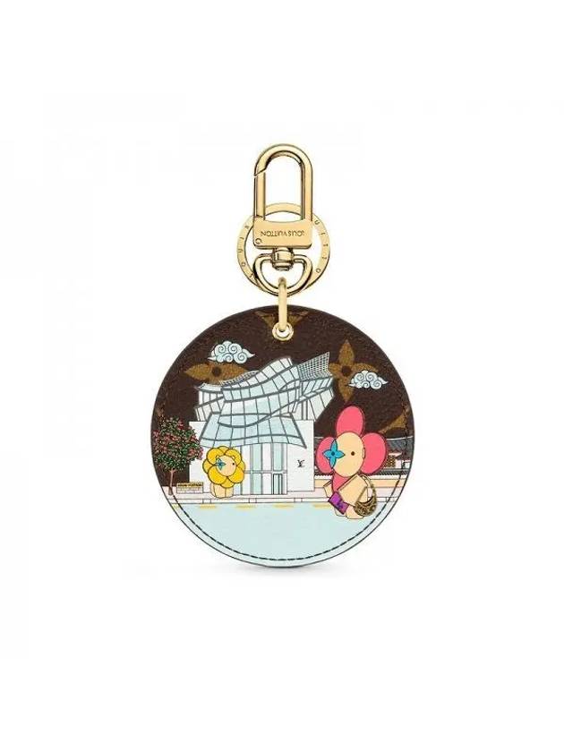 Illustration Xmas Seoul Bag Charm Key Holder M00874 - LOUIS VUITTON - BALAAN.