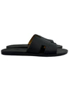 Izmir Sandal Calfskin & Noir - HERMES - BALAAN 3