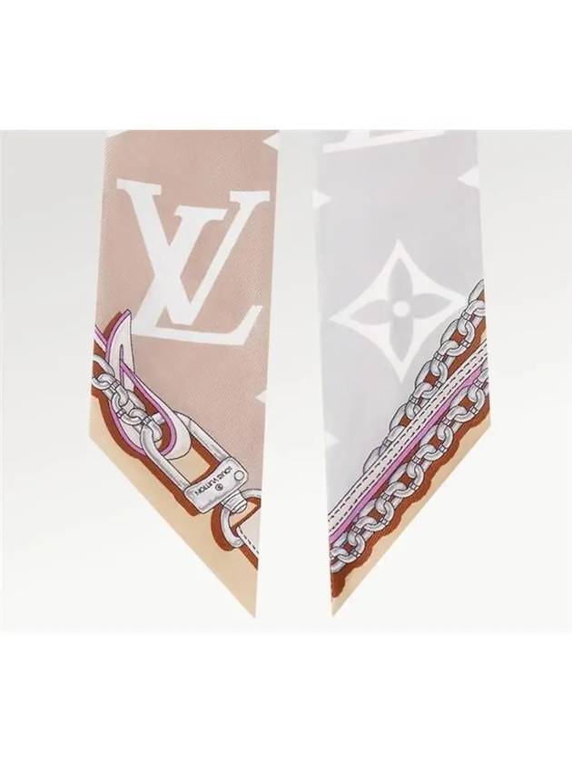 Ultimate Monogram BB Scarf White - LOUIS VUITTON - BALAAN 3