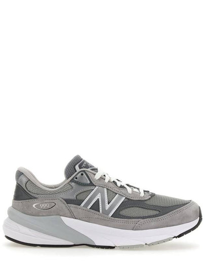 990V6 Castlerock Low-Top Sneakers Grey - NEW BALANCE - BALAAN 2