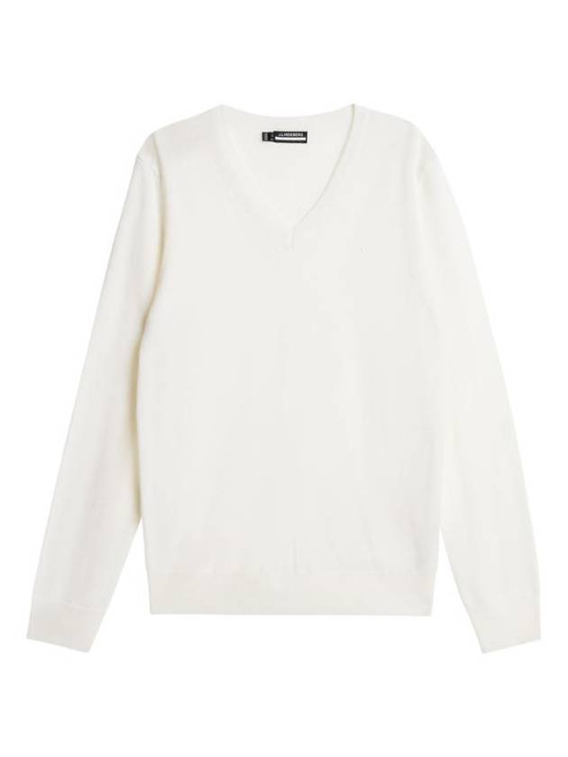 Women's Amaya Knit Sweater White - J.LINDEBERG - BALAAN 1