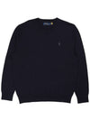 Embroidery Pony Knit Top Navy - POLO RALPH LAUREN - BALAAN 2