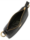 Leather Shoulder Bag Black - PRADA - BALAAN 7