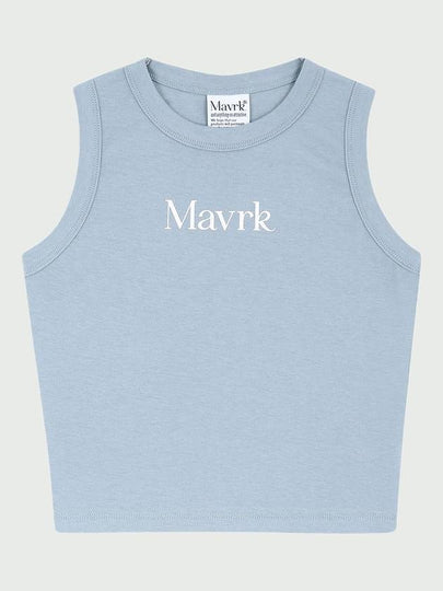 Women's Daily Crop Sleeveless Sky Blue - MAVRK - BALAAN 2