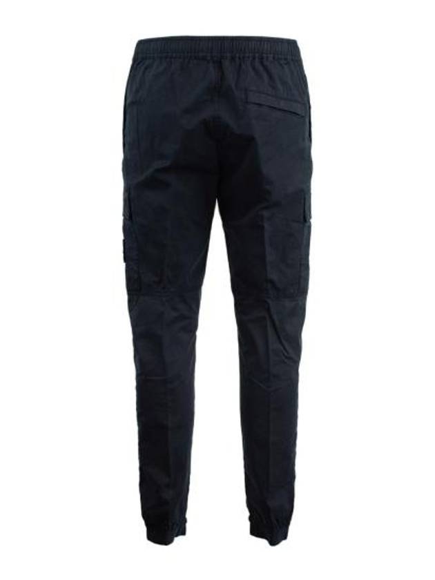 Banding Waist Tapered Cargo Straight Pants Navy - STONE ISLAND - BALAAN 3