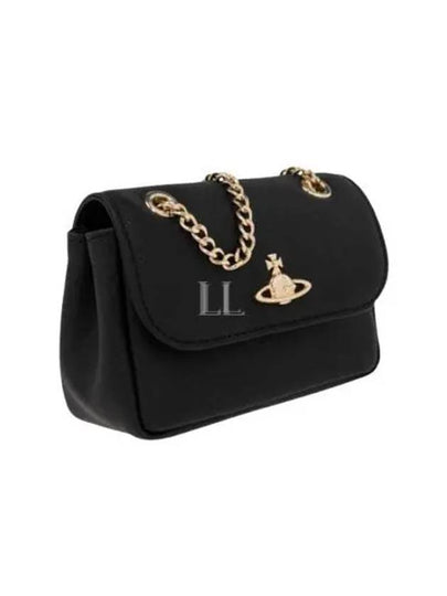 Chain Linked Shoulder Bag Black - VIVIENNE WESTWOOD - BALAAN 2