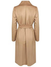 Women's Bcollag Wool Double Coat Camel - MAX MARA - BALAAN 4