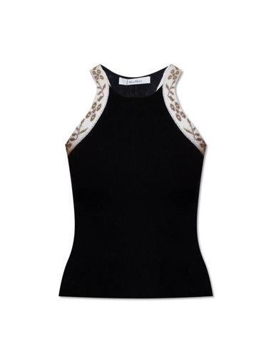 Pleiadi Wool Sleeveless Black - MAX MARA - BALAAN 1