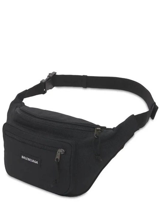 Logo nylon zipper pocket adjustable buckle belt hip sack - BALENCIAGA - BALAAN 2