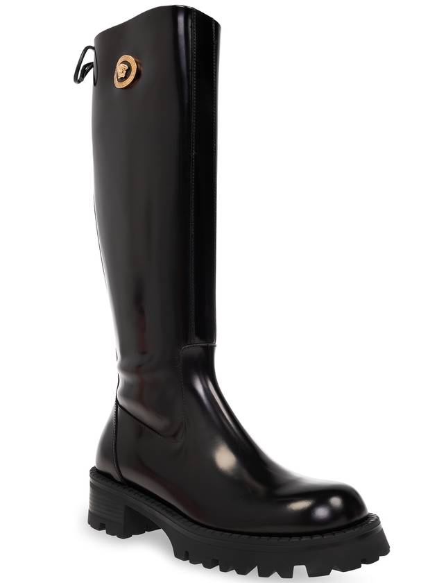 boots 10124901A087731B00V Black gold - VERSACE - BALAAN 5