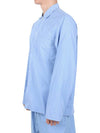 poplin long-sleeved shirt pinstripe - TEKLA - 4
