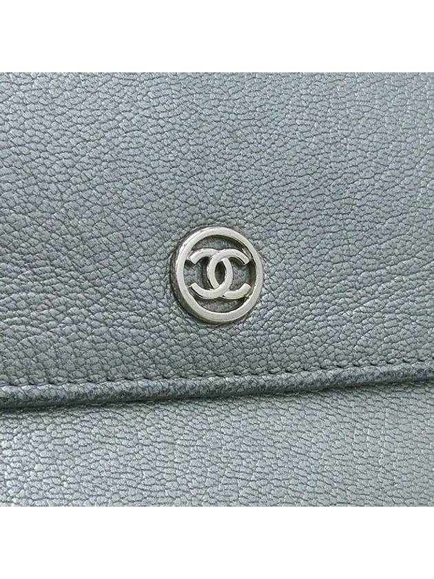 silver long wallet - CHANEL - BALAAN 2