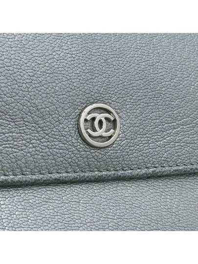 silver long wallet - CHANEL - BALAAN 2