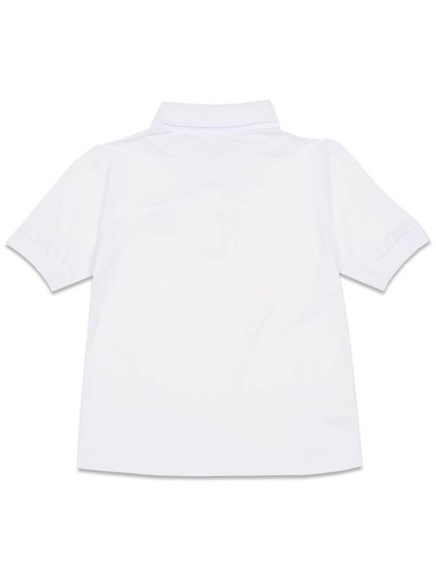 PK Club Patch Short Sleeve Tee White MCSS24ST5WH - MACKY - BALAAN 3