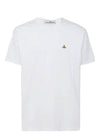 ORB Logo Cotton Short Sleeve T-Shirt White - VIVIENNE WESTWOOD - BALAAN 2