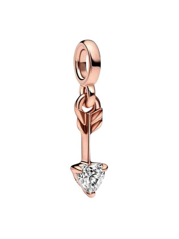 Me Arrow Of Love Mini Dangle Bracelet Charm Rose Gold - PANDORA - BALAAN 1