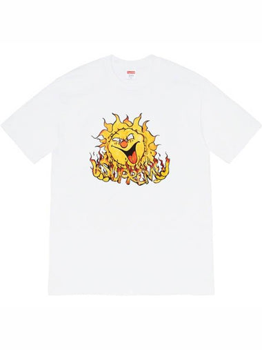 Sun T shirt White Supreme Tee - SUPREME - BALAAN 1