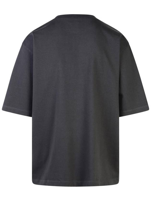 DSQUARED2 Charcoal Cotton T-Shirt - DSQUARED2 - BALAAN 3