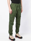 Stretch Cotton Wool Satin Cargo Pants Green - STONE ISLAND - BALAAN 3