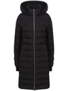 New Bridge Hooded Goose Down Padding Black - BURBERRY - BALAAN 2