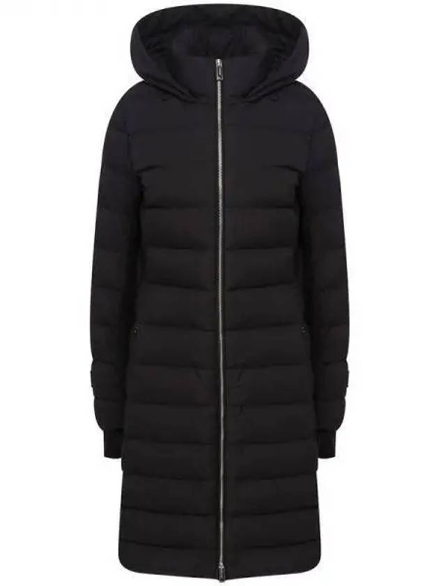 New Bridge Hooded Goose Down Padding Black - BURBERRY - BALAAN 2