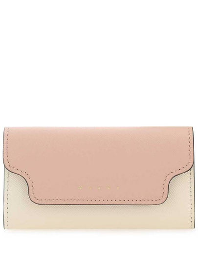 two-tone leather key holder PCMO0017U1LV520 - MARNI - BALAAN 2