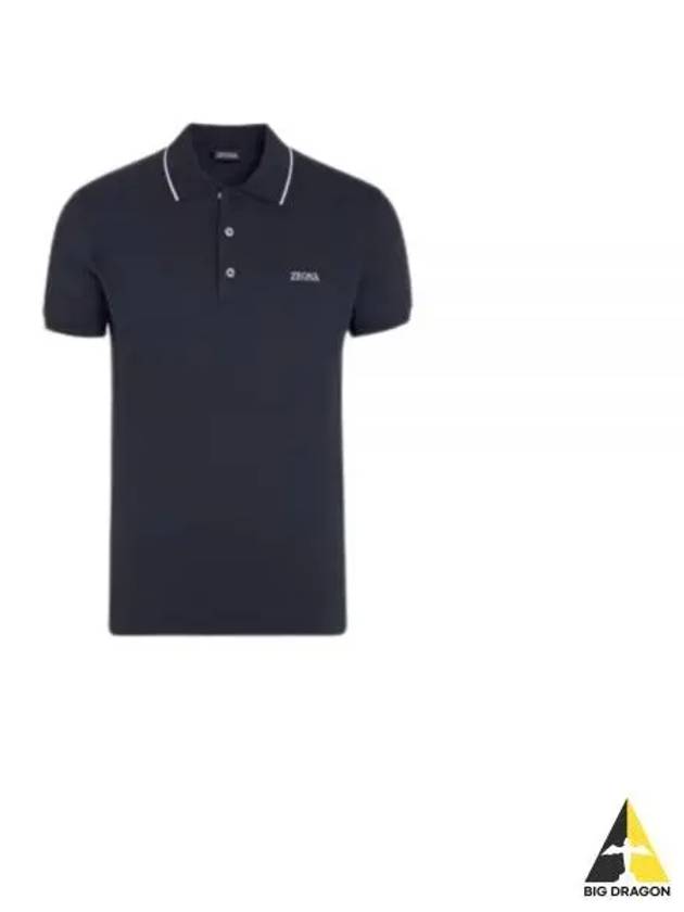 24 STRETCH COTTON POLO E7358A5 B746 B09 - ERMENEGILDO ZEGNA - BALAAN 1