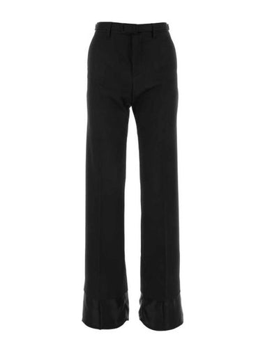 MM6 Straight Pants S62KB0171S47848 900 Black - MAISON MARGIELA - BALAAN 1