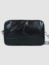 Glossy Leather Star Cross Bag Black - GOLDEN GOOSE - BALAAN 3