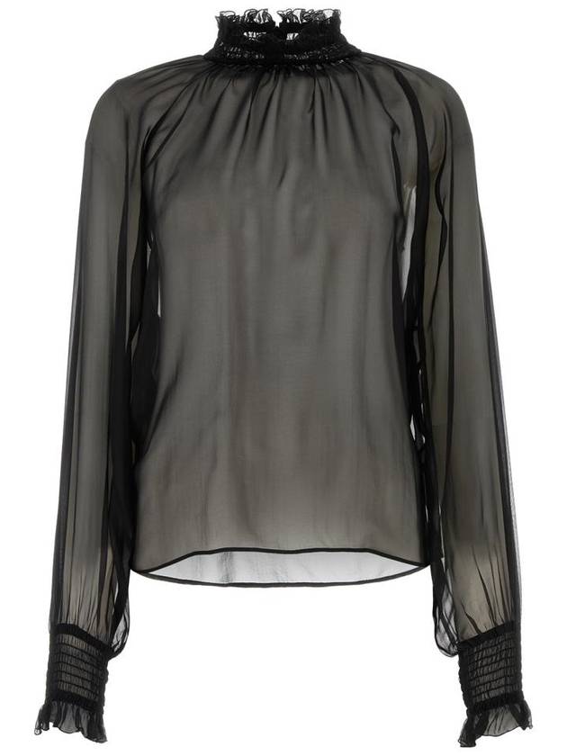 Blouse F79EMT FU1AT N0000 BLACK - DOLCE&GABBANA - BALAAN 2