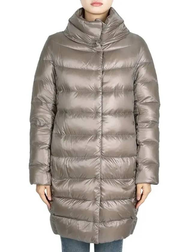 Women s DORA down padded jacket dove gray PI0177DIC 12017Z 2600 - HERNO - BALAAN 1