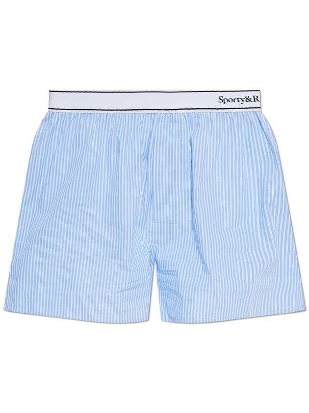 Sporty & Rich Shorts, Women's, Blue - SPORTY & RICH - BALAAN 1