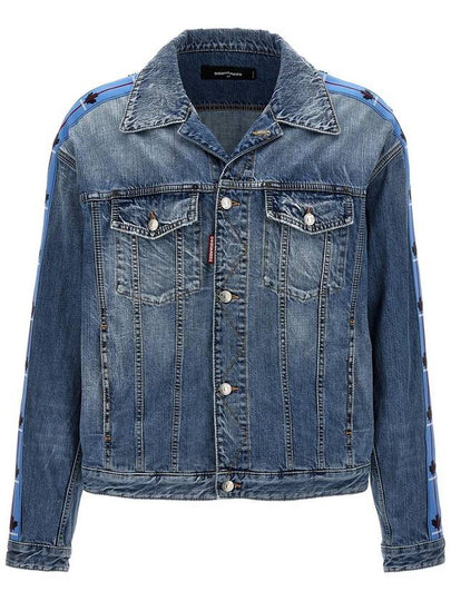 SS jacket denim Dan S74AM1466S30309470 - DSQUARED2 - BALAAN 2