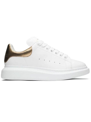 Oversole Gold Tab Low Top Sneakers White - ALEXANDER MCQUEEN - BALAAN 1