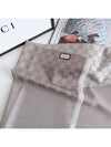 GG Microssima two-tone wool muffler beige - GUCCI - BALAAN.