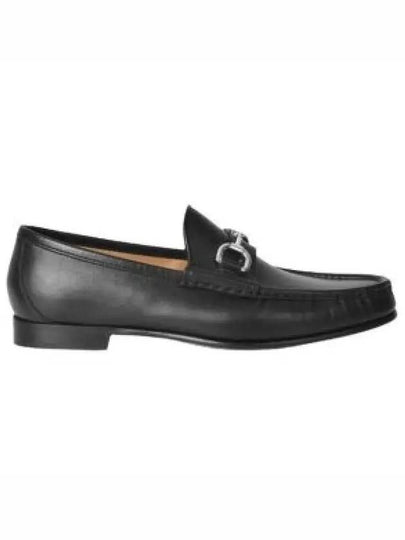 Horsebit Leather Loafer Black - GUCCI - BALAAN 2