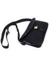 Buckle Cross Bag Black - TOM FORD - BALAAN.