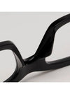 Glasses frame NUMERO 95 NERO G10 square horn frame - RETROSUPERFUTURE - BALAAN 6