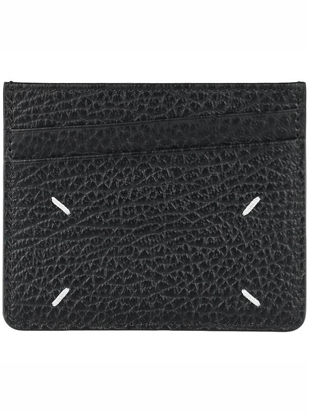 Four Stitch Card Wallet Black - MAISON MARGIELA - BALAAN 2