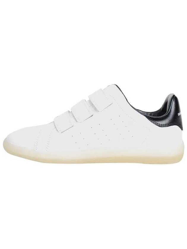 Brownsy Punching Logo Low Top Sneakers White - ISABEL MARANT - BALAAN 3