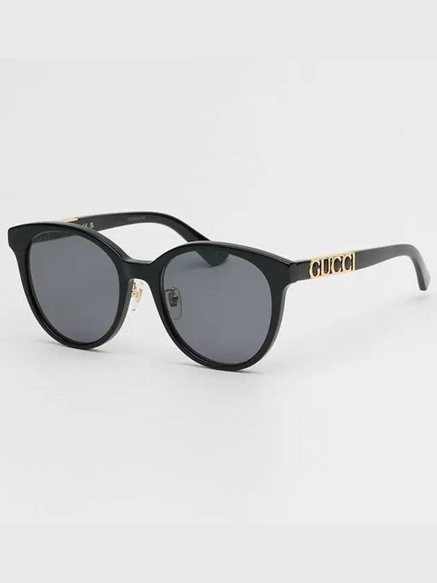 Eyewear Round Logo Sunglasses Grey - GUCCI - BALAAN 7