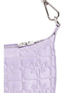 Small butterfly pouch satin bag lilac - GANNI - BALAAN 6