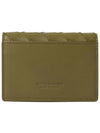 Intrecciato Folding Card Wallet Mud - BOTTEGA VENETA - BALAAN 3