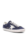 Superstar Suede Low Top Sneakers Navy - GOLDEN GOOSE - BALAAN 4