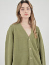 Boocle Angora Cardigan Olive - CHANCE'S NOI - BALAAN 2