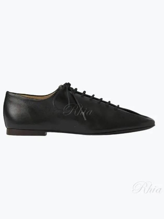 Souris Nappa Leather Flat Classic Derbies Black - LEMAIRE - BALAAN 2