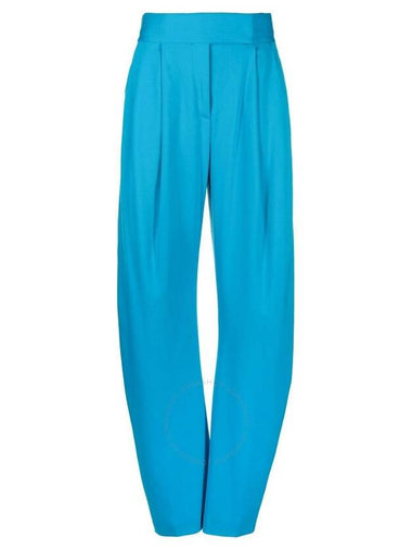 The Attico Capri Blue Gary Long Pants, Brand Size 38 (US Size 4) - THE ATTICO - BALAAN 1