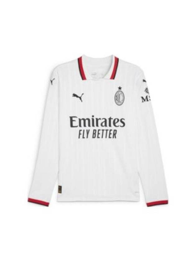 AC Milan 24/25 Away Long Sleeve T-Shirt White - PUMA - BALAAN 1