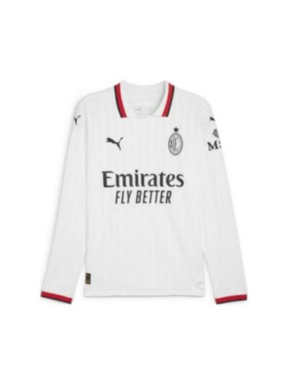 AC Milan 24/25 Away Long Sleeve T-Shirt White - PUMA - BALAAN 2