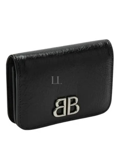 BB Logo Business Card Wallet Black - BALENCIAGA - BALAAN 2